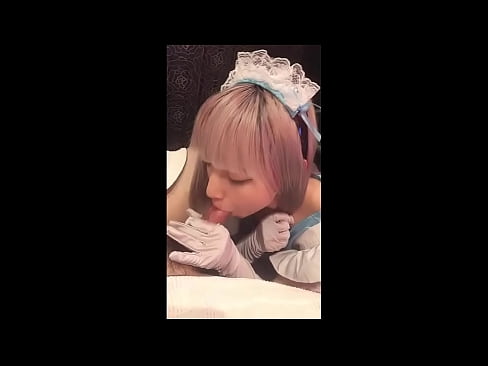 ❤️ Japanese Idol [mayuka], Frânsk faam kostúm, diel 1, blowjob en jerk off mei lotion ️❌ Porno by wy ❌️❤